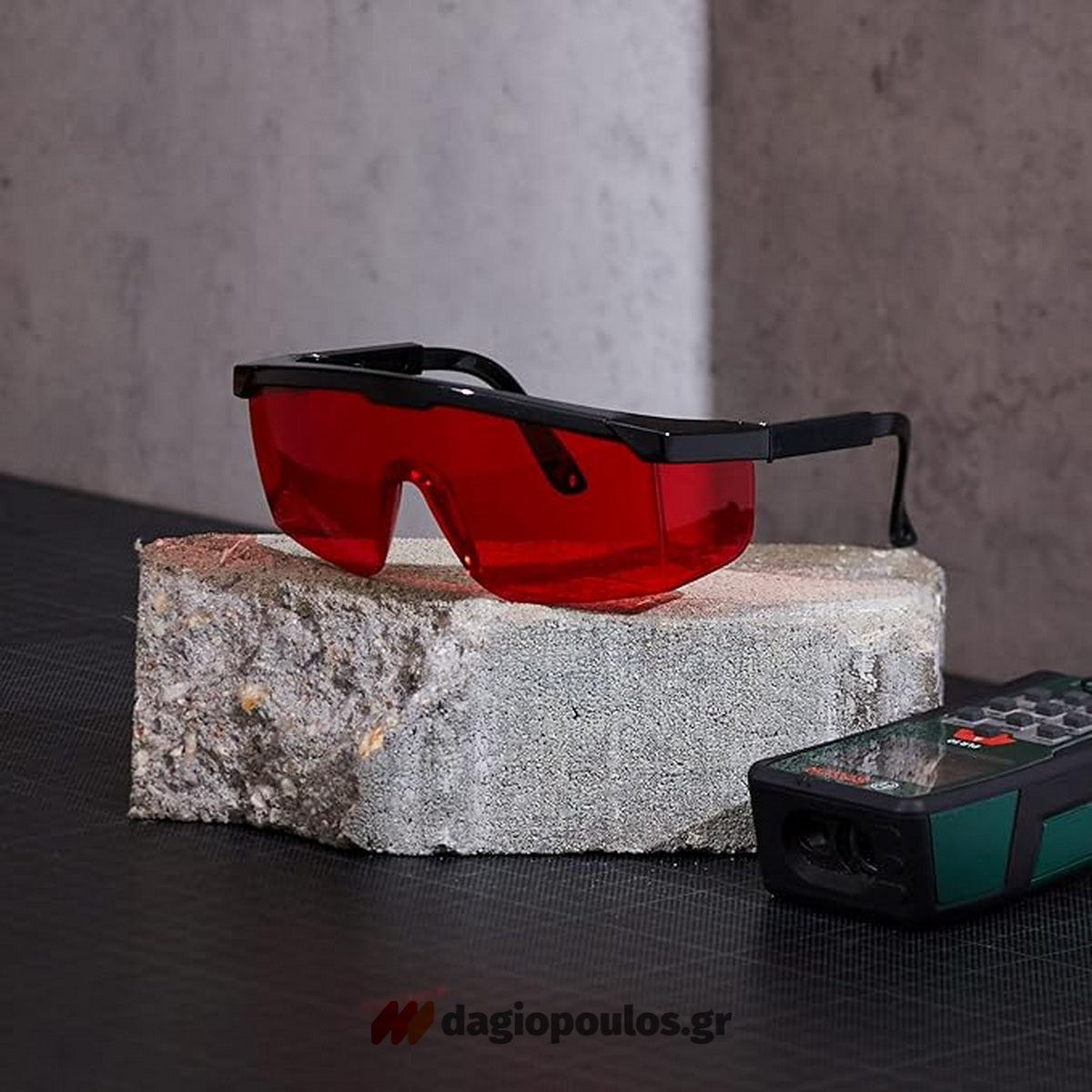 Stanley 1-77-171 G|1 Γυαλιά Ενίσχυσης Όρασης Ακτίνας Laser Ανοικτού Τύπου Κόκκινα