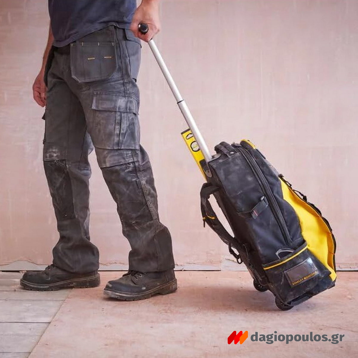 Stanley 1-79-215 Εργαλειοθήκη Κλειστού Τύπου Τροχήλατη Με Χειρολαβή - Σακίδιο Πλάτης