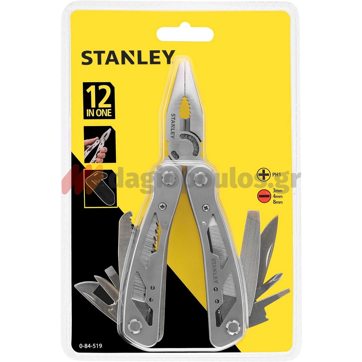 Stanley 0-84-519 Πένσα Με Πολυεργαλείο 12σε1