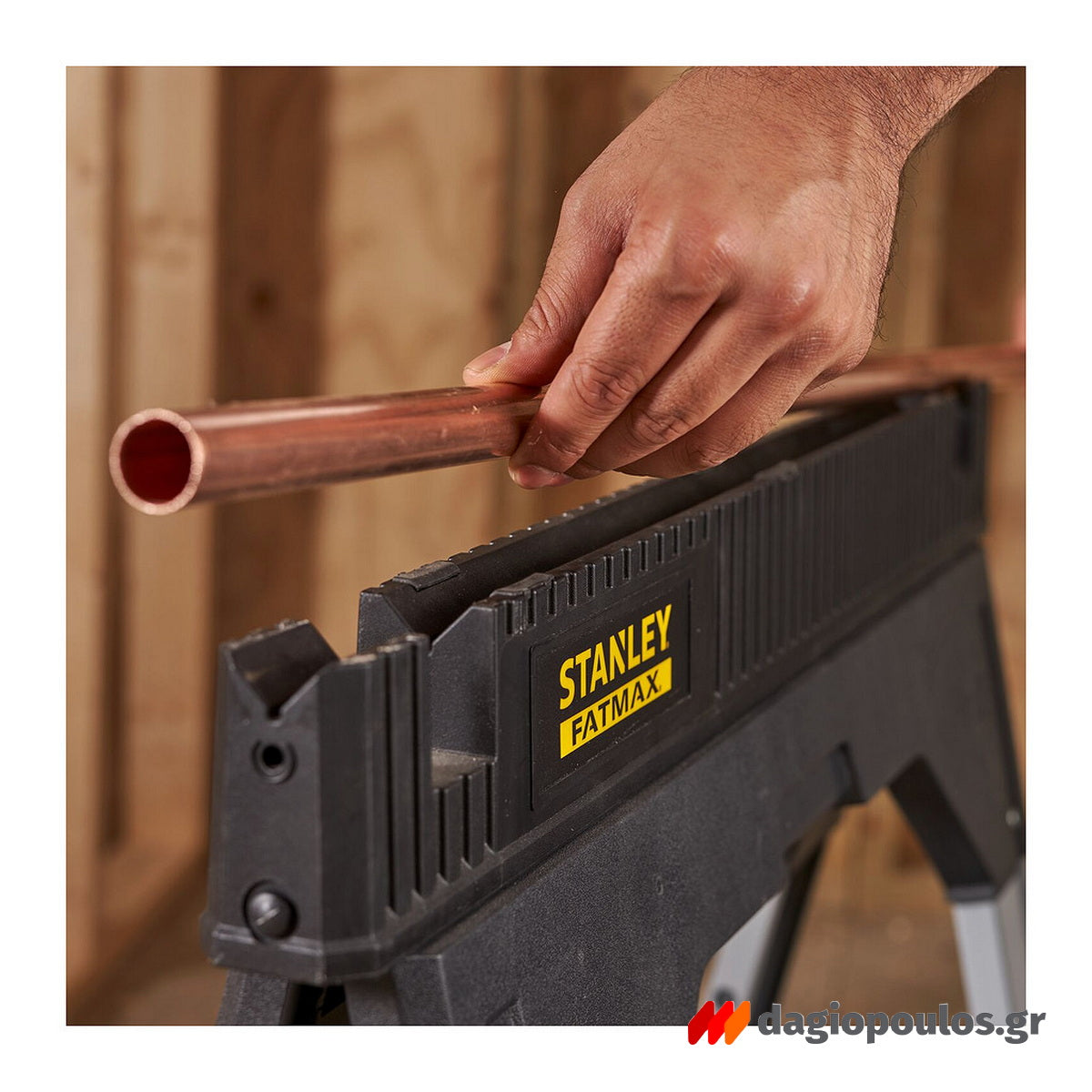 Stanley 1-92-980 Fatmax Καβαλέτο Εργασίας Αλουμινίου Σετ 2 Τεμ