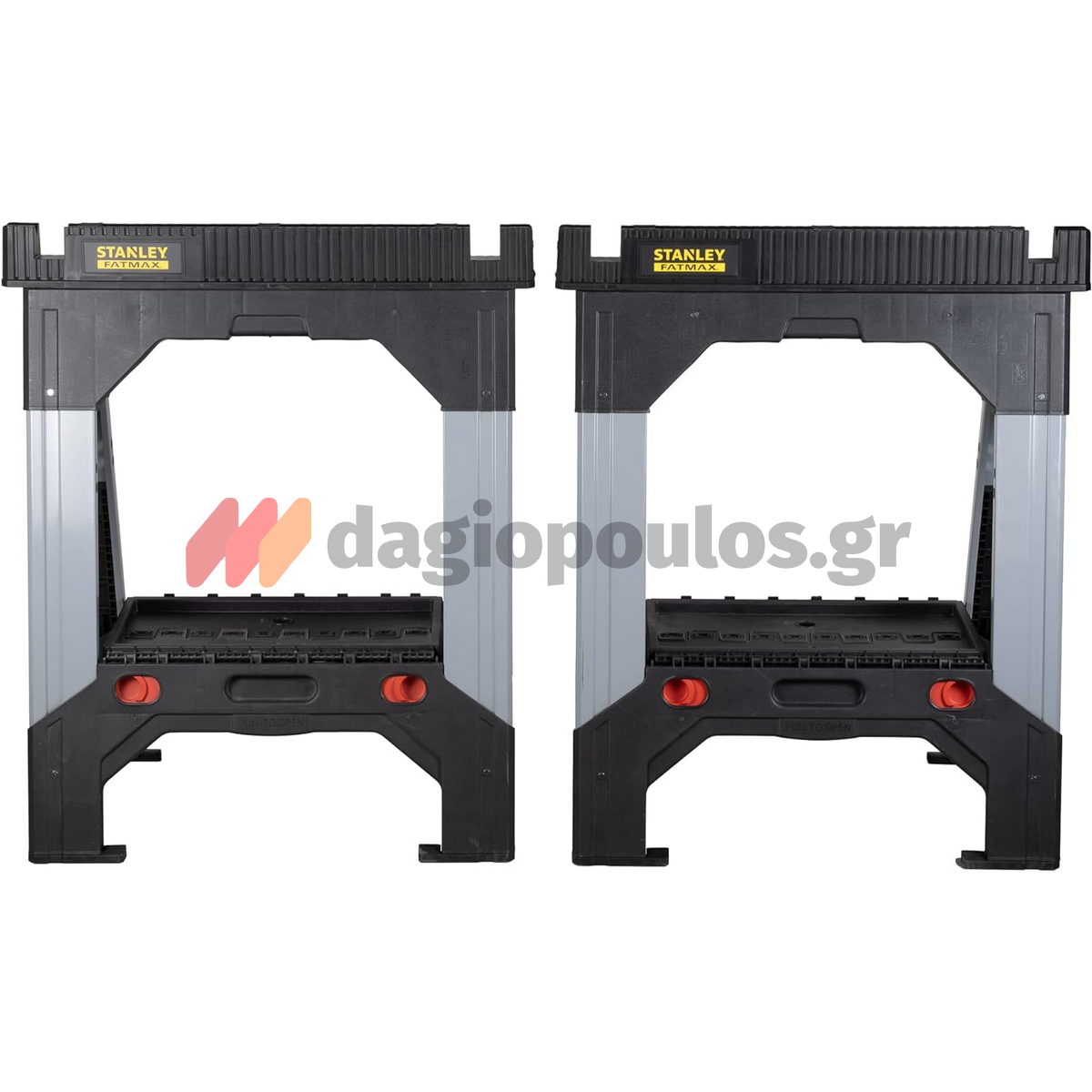 Stanley 1-92-980 Fatmax Καβαλέτο Εργασίας Αλουμινίου Σετ 2 Τεμ