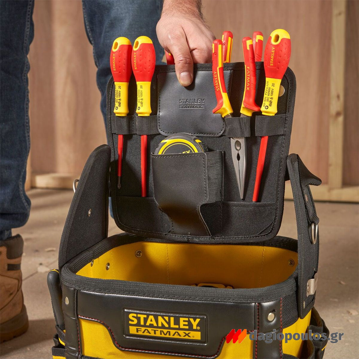 Stanley 1-93-952 Fatmax Εργαλειοθήκη Ανοικτού Τύπου Τσάντα Ώμου Κρεμαστή