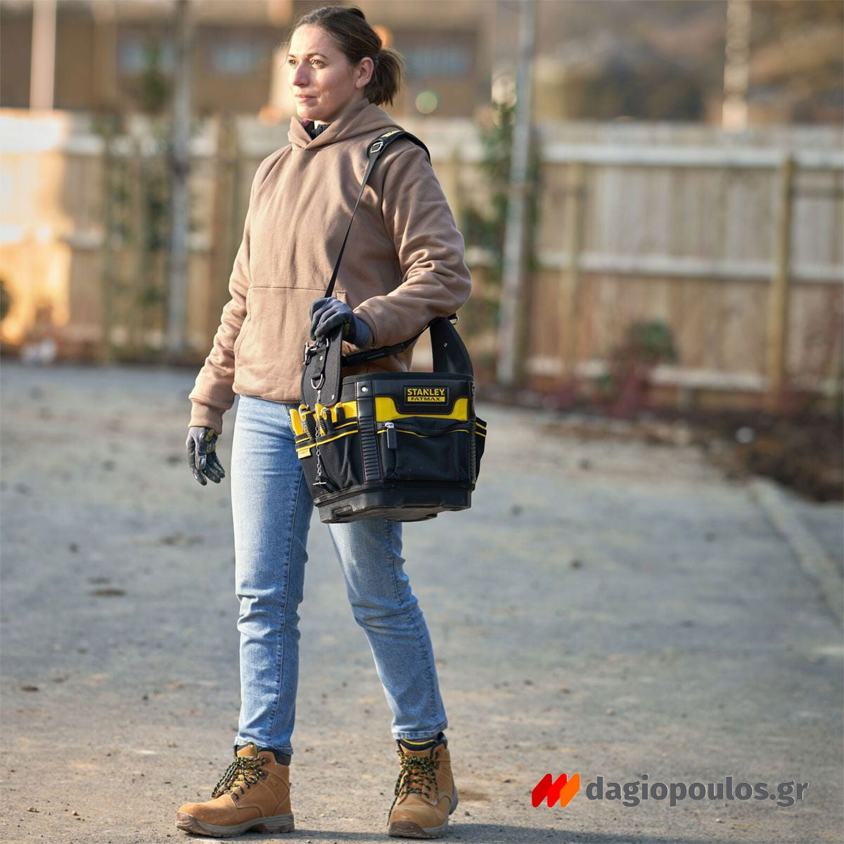 Stanley 1-93-952 Fatmax Εργαλειοθήκη Ανοικτού Τύπου Τσάντα Ώμου Κρεμαστή