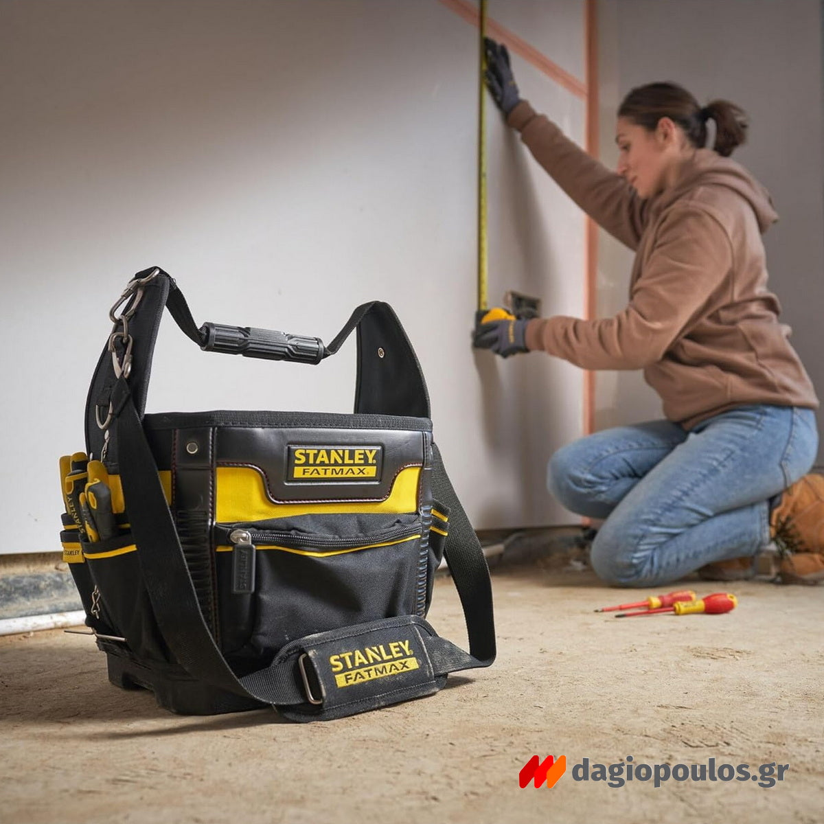 Stanley 1-93-952 Fatmax Εργαλειοθήκη Ανοικτού Τύπου Τσάντα Ώμου Κρεμαστή