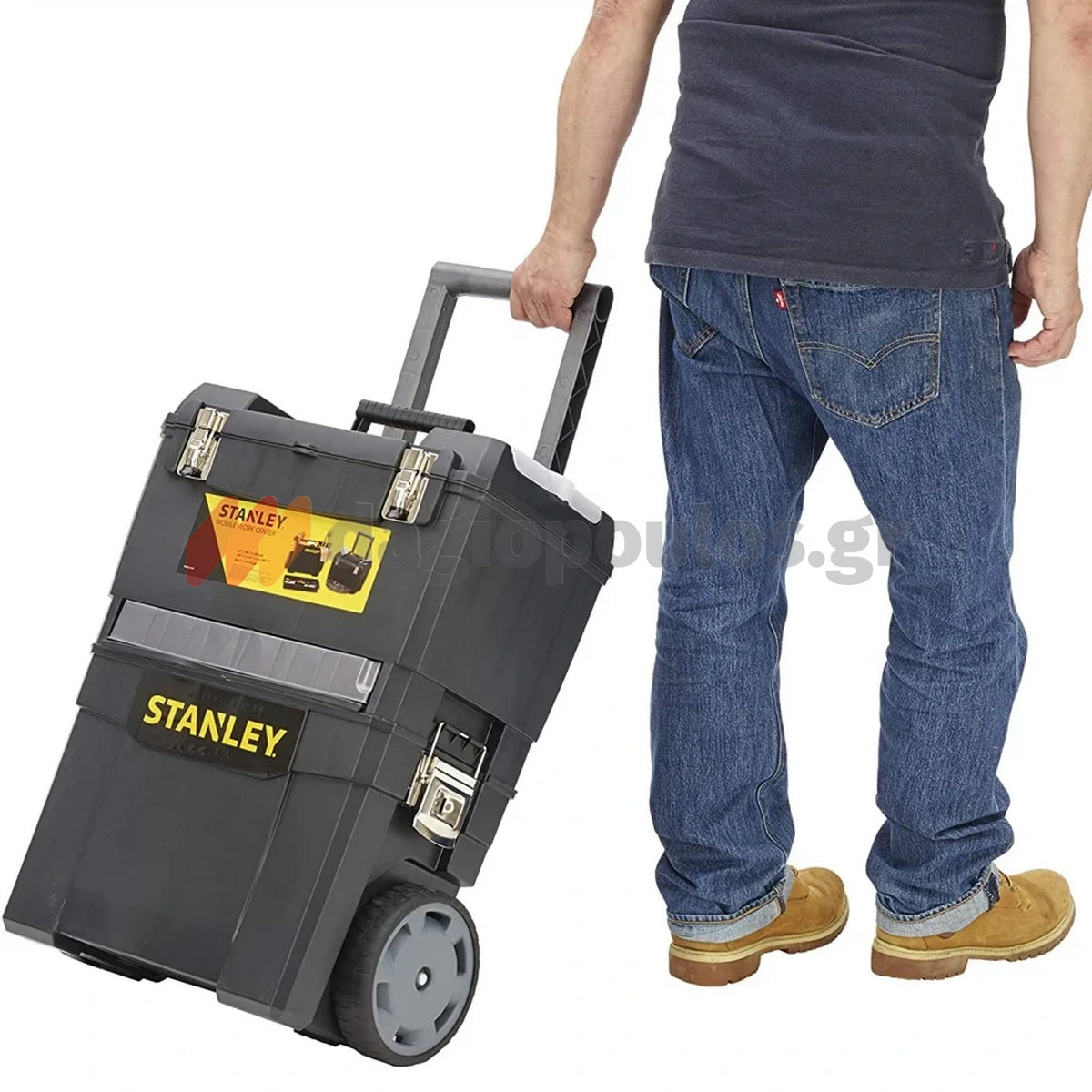 Stanley 1-93-968 Εργαλειοθήκη Κλειστή Τροχήλατη
