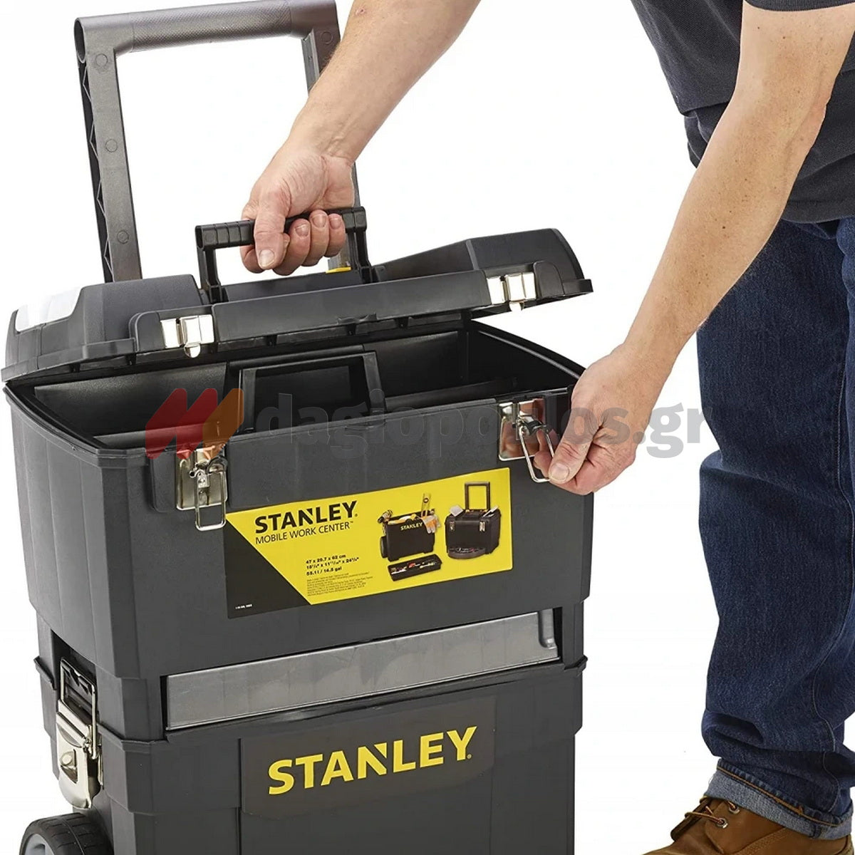 Stanley 1-93-968 Εργαλειοθήκη Κλειστή Τροχήλατη