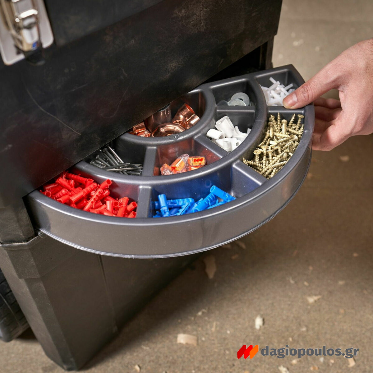 Stanley 1-93-968 Εργαλειοθήκη Κλειστή Τροχήλατη