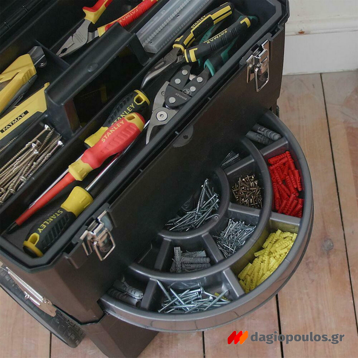 Stanley 1-93-968 Εργαλειοθήκη Κλειστή Τροχήλατη