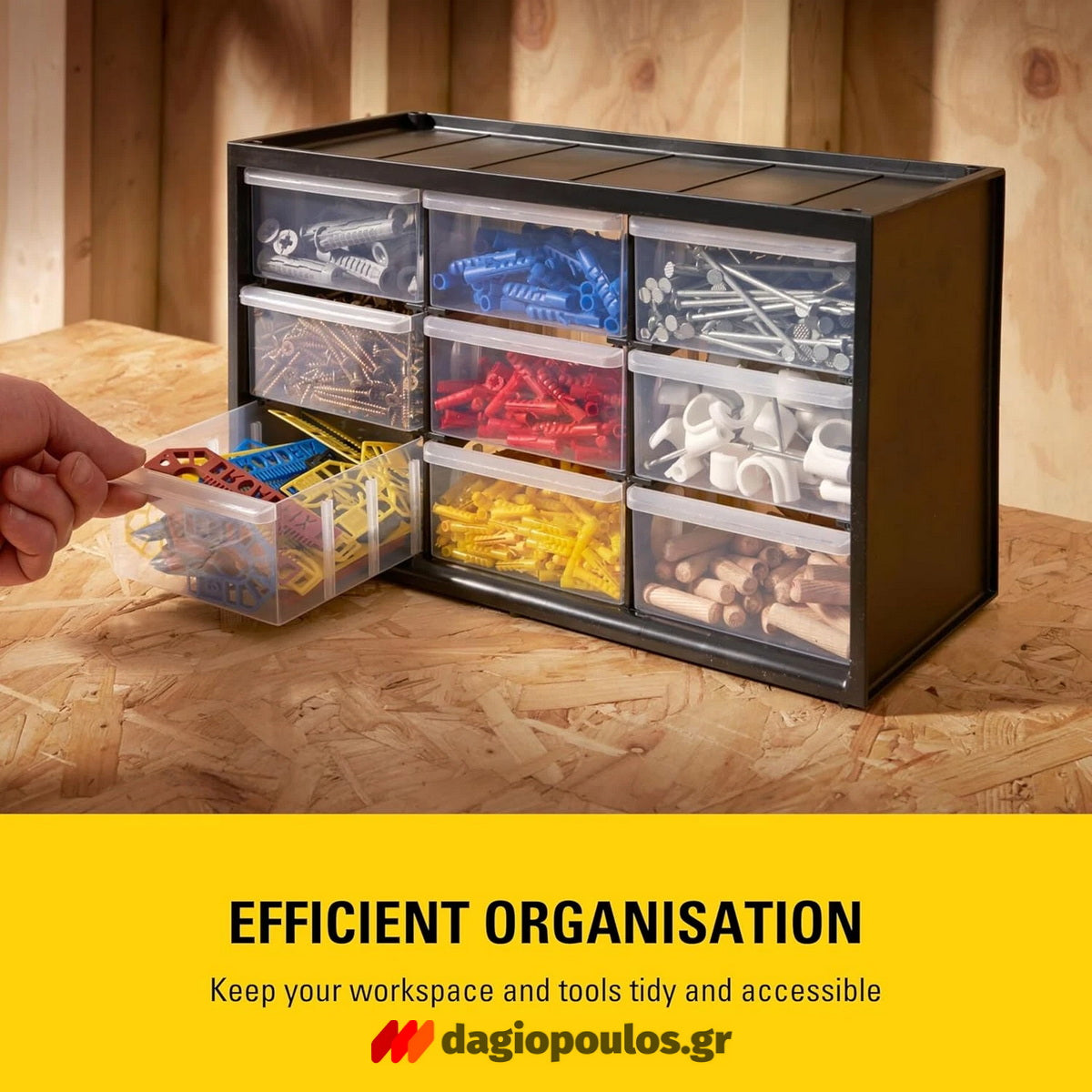 Stanley 1-93-978 Συρταριέρα Με 9 Συρτάρια