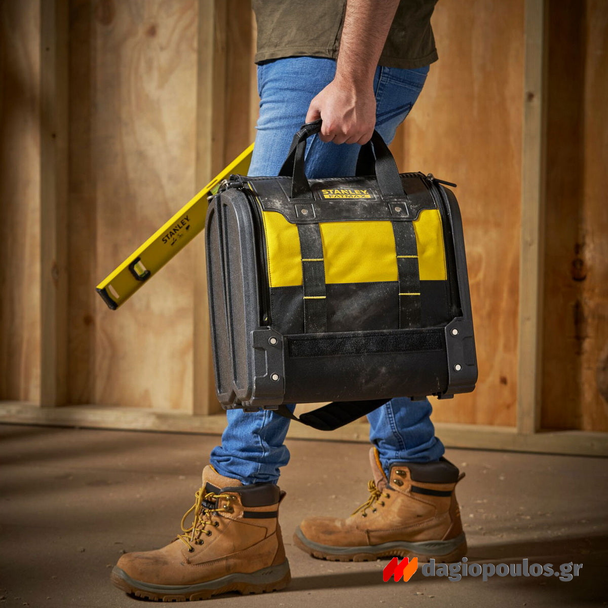 Stanley 1-94-231 FatMax® Quick Access Εργαλειοθήκη Κλειστού Τύπου Βαλίτσα Ώμου Κρεμαστή