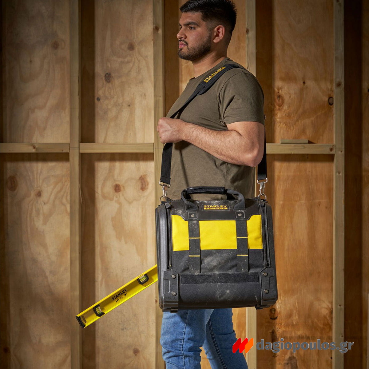 Stanley 1-94-231 FatMax® Quick Access Εργαλειοθήκη Κλειστού Τύπου Βαλίτσα Ώμου Κρεμαστή