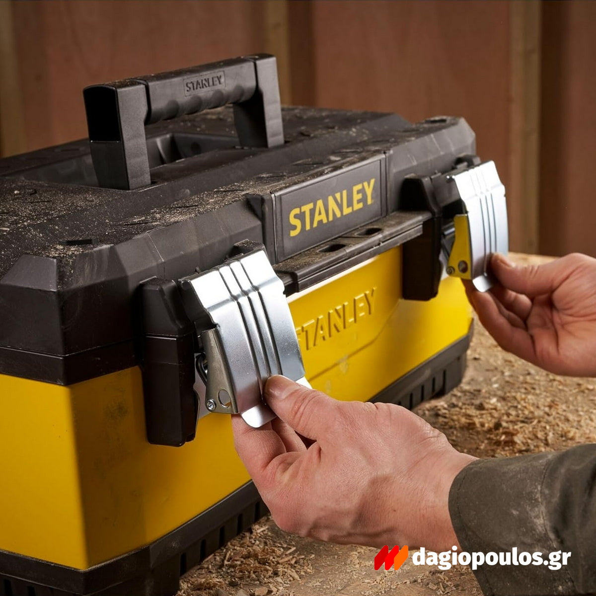 Εργαλειοθήκη επαγγελματική χωρητικότητας 19.6 λίτρων για εργοτάξιο