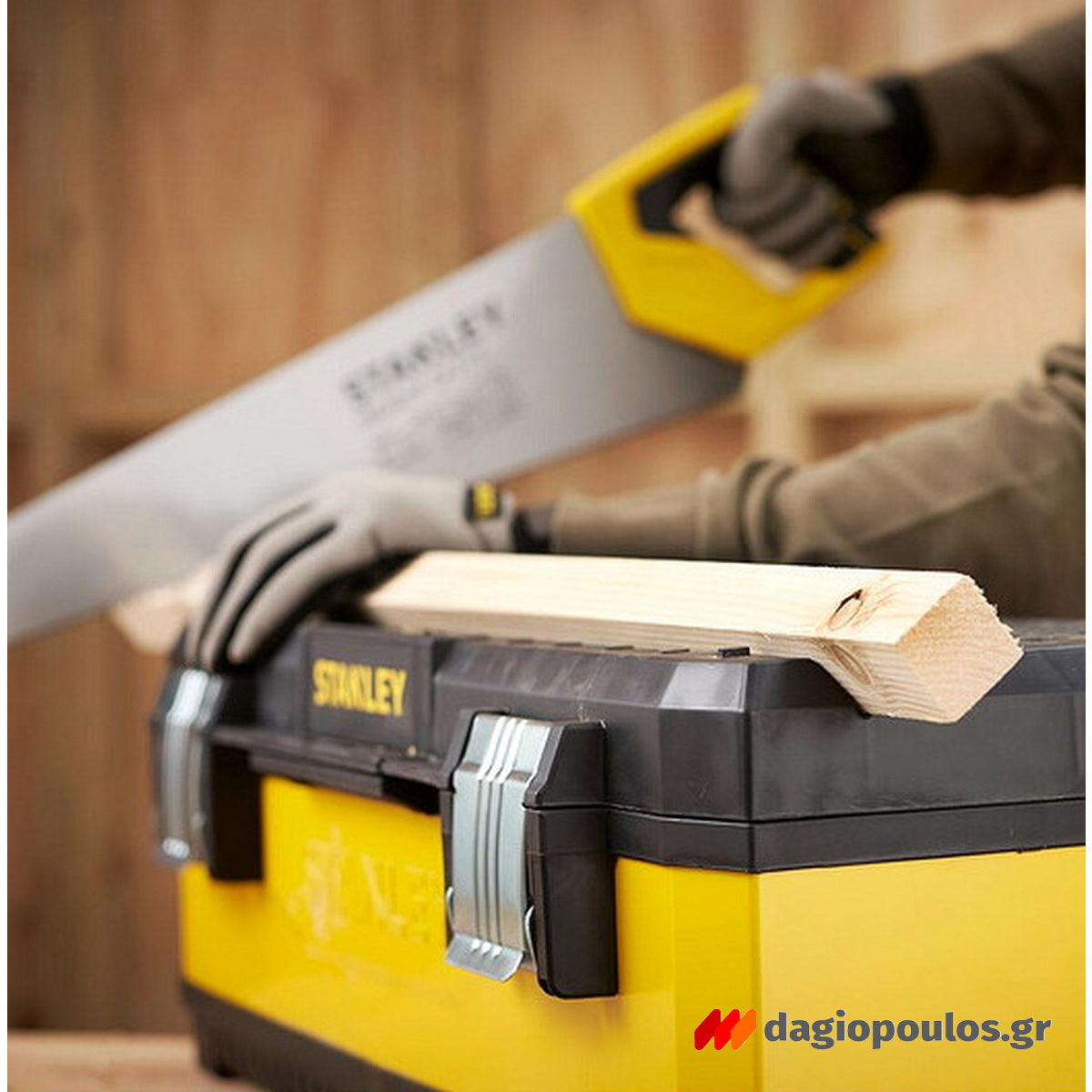 Stanley 1-95-614 Fatmax® Μεταλλική Πλαστική Εργαλειοθήκη 24.4" 26Ltr
