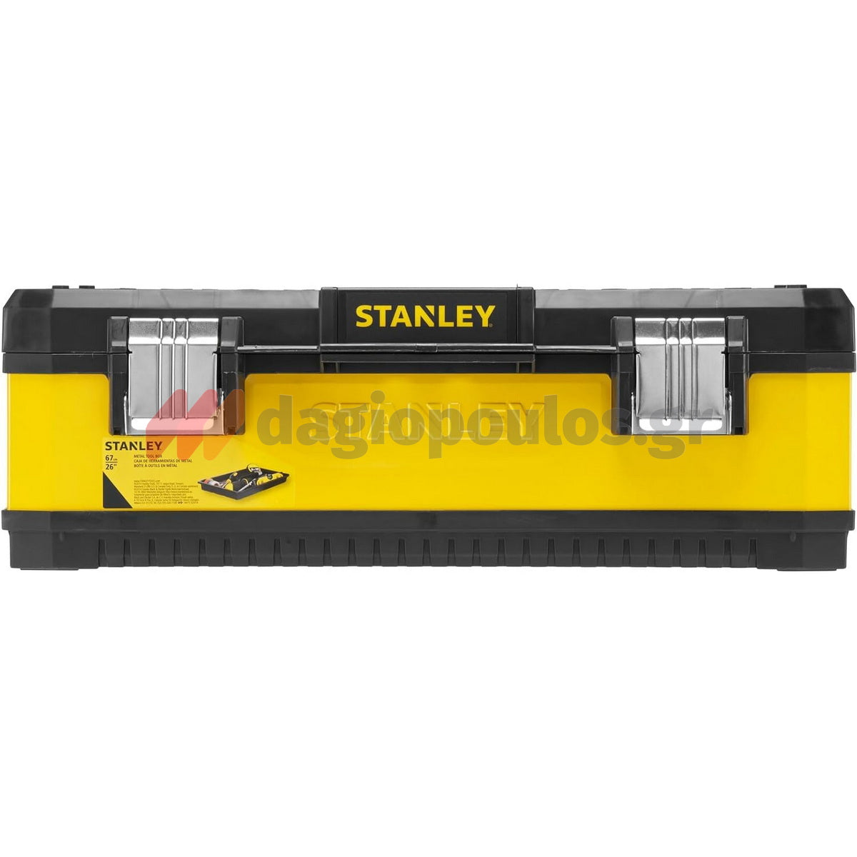 Stanley 1-95-614 Fatmax® Μεταλλική Πλαστική Εργαλειοθήκη 24.4" 26Ltr