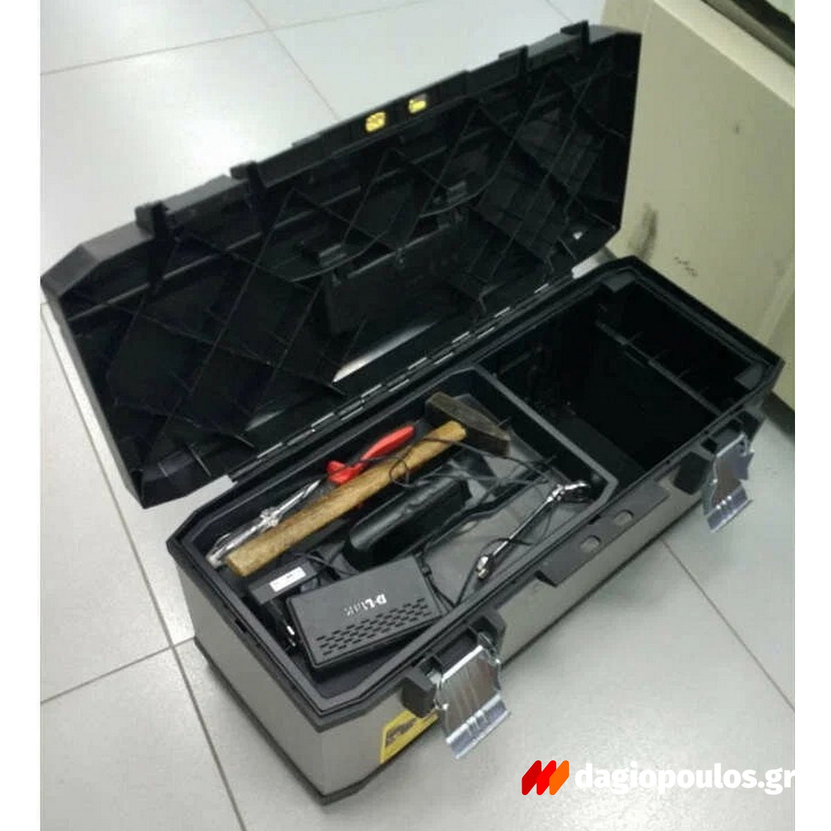 Stanley 1-95-617 Fatmax®Γκρι Μεταλλική Πλαστική Εργαλειοθήκη 26" 36.6Ltr