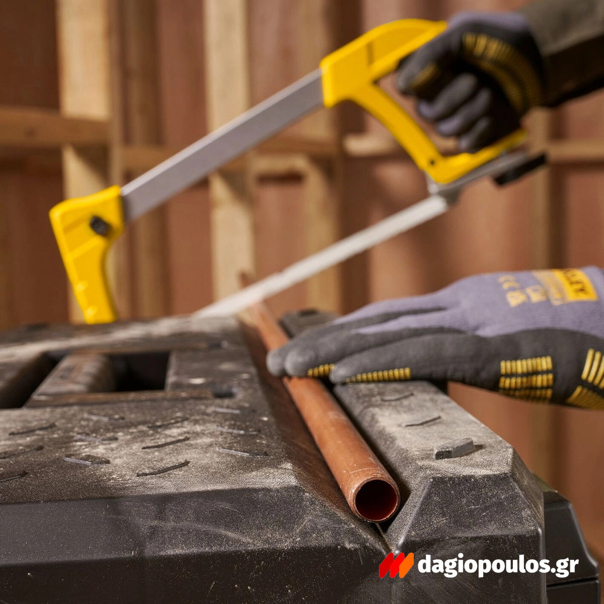 Stanley 1-95-619 Fatmax®Γκρι Μεταλλική Πλαστική Εργαλειοθήκη 23" 24.7Ltr