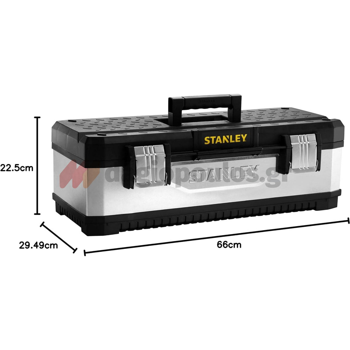 Stanley 1-95-620 Fatmax®Γκρι Μεταλλική Πλαστική Εργαλειοθήκη 26" 26Ltr
