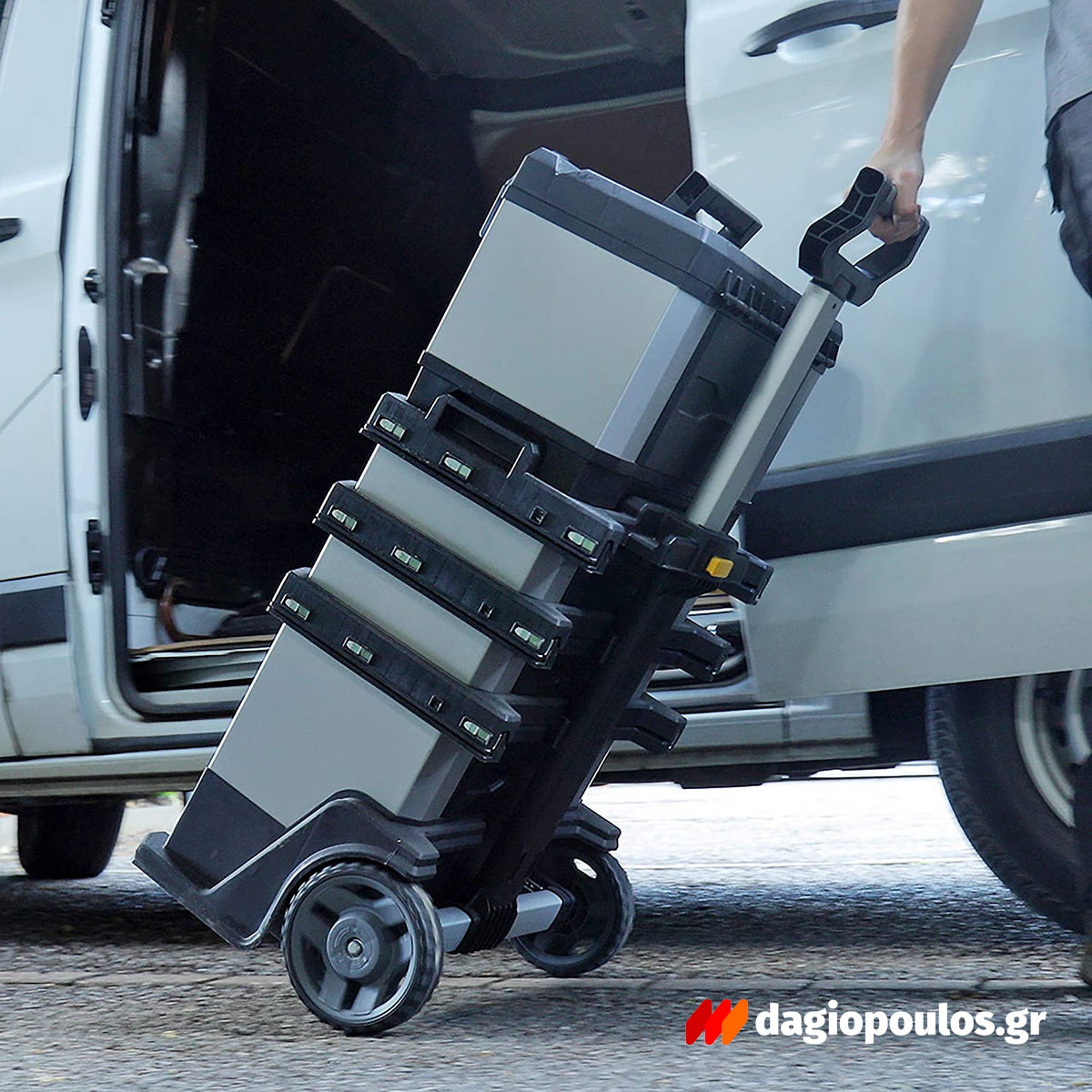 Stanley 1-95-622 Fatmax® Επαγγελματική Εργαλειοθήκη Εργαλειοφόρος Τροχήλατος 20" 63 λίτρων