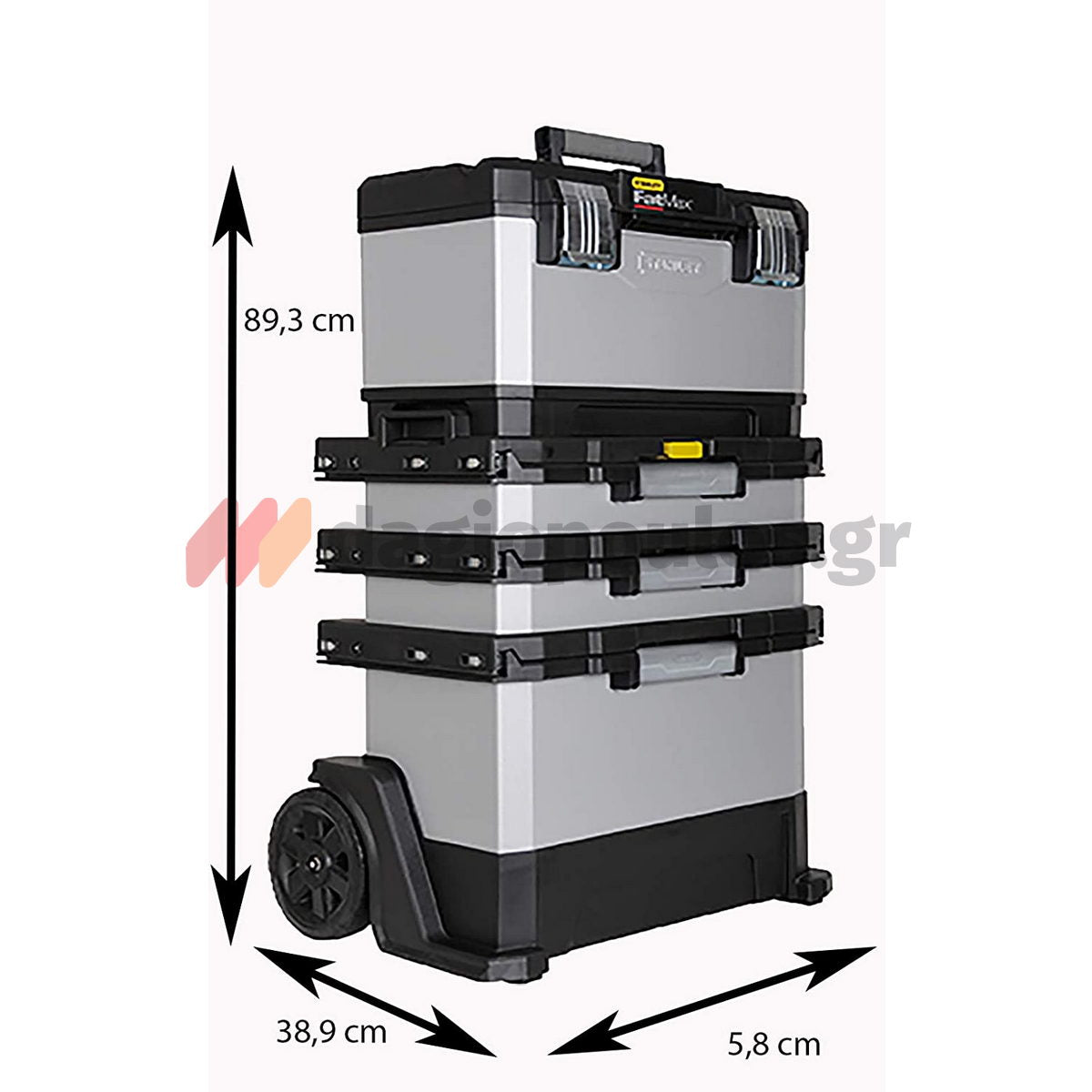 Stanley 1-95-622 Fatmax® Επαγγελματική Εργαλειοθήκη Εργαλειοφόρος Τροχήλατος 20" 63 λίτρων