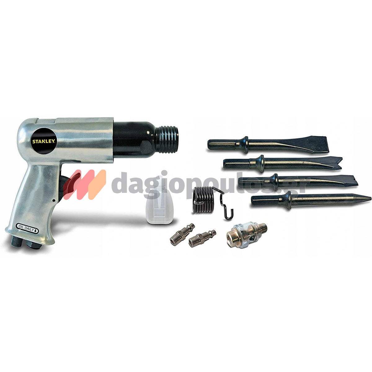 Stanley 160173XSTN Κοπίδι Αέρος (Αεροκόπιδο) Με Εξαρτήματα & Βαλίτσα