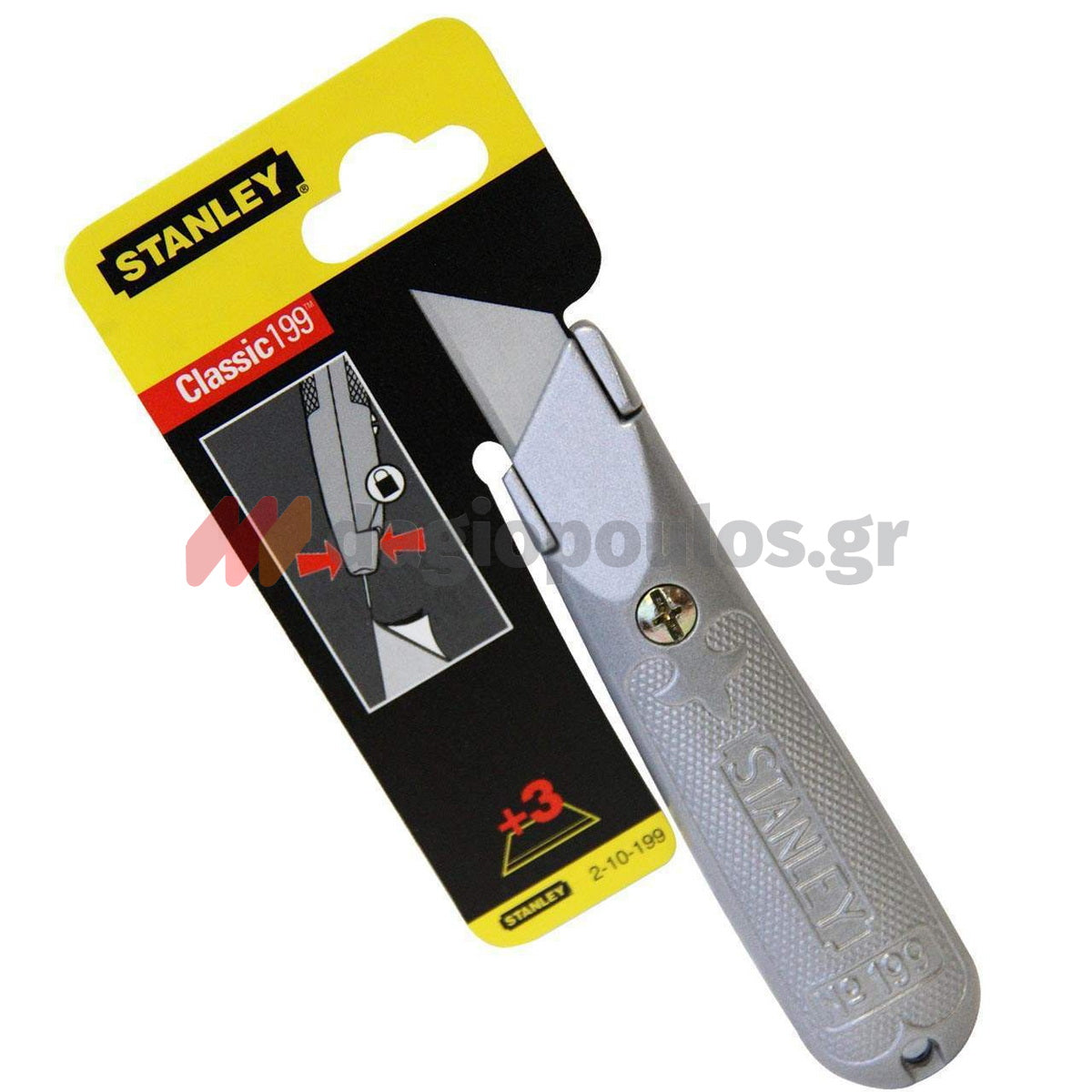 Stanley 2-10-199 Μαχαίρι Κόφτης Μοκέτας (Φαλτσέτα) Με Σταθερή Λάμα