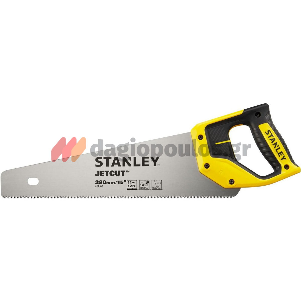 Stanley 2-15-594 Jet Cut Σεγάτσα (Πριόνι) Χειρός 380mm Λεπτό Δόντι