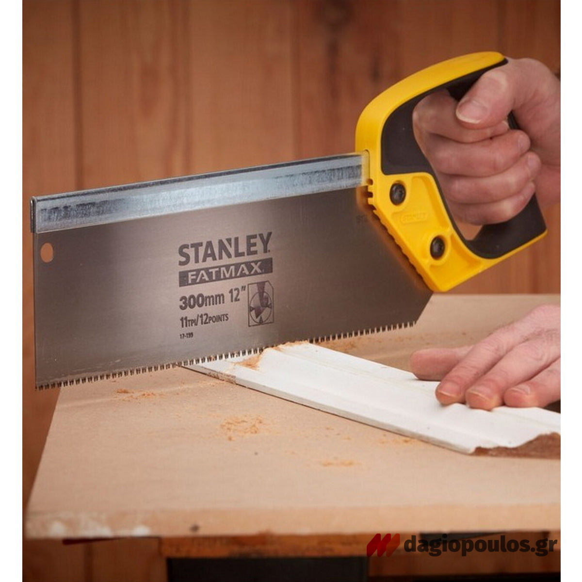 Stanley 2-17-202 Πριόνι Σεγάτσα Ξύλου 13TPI 14" 350mm