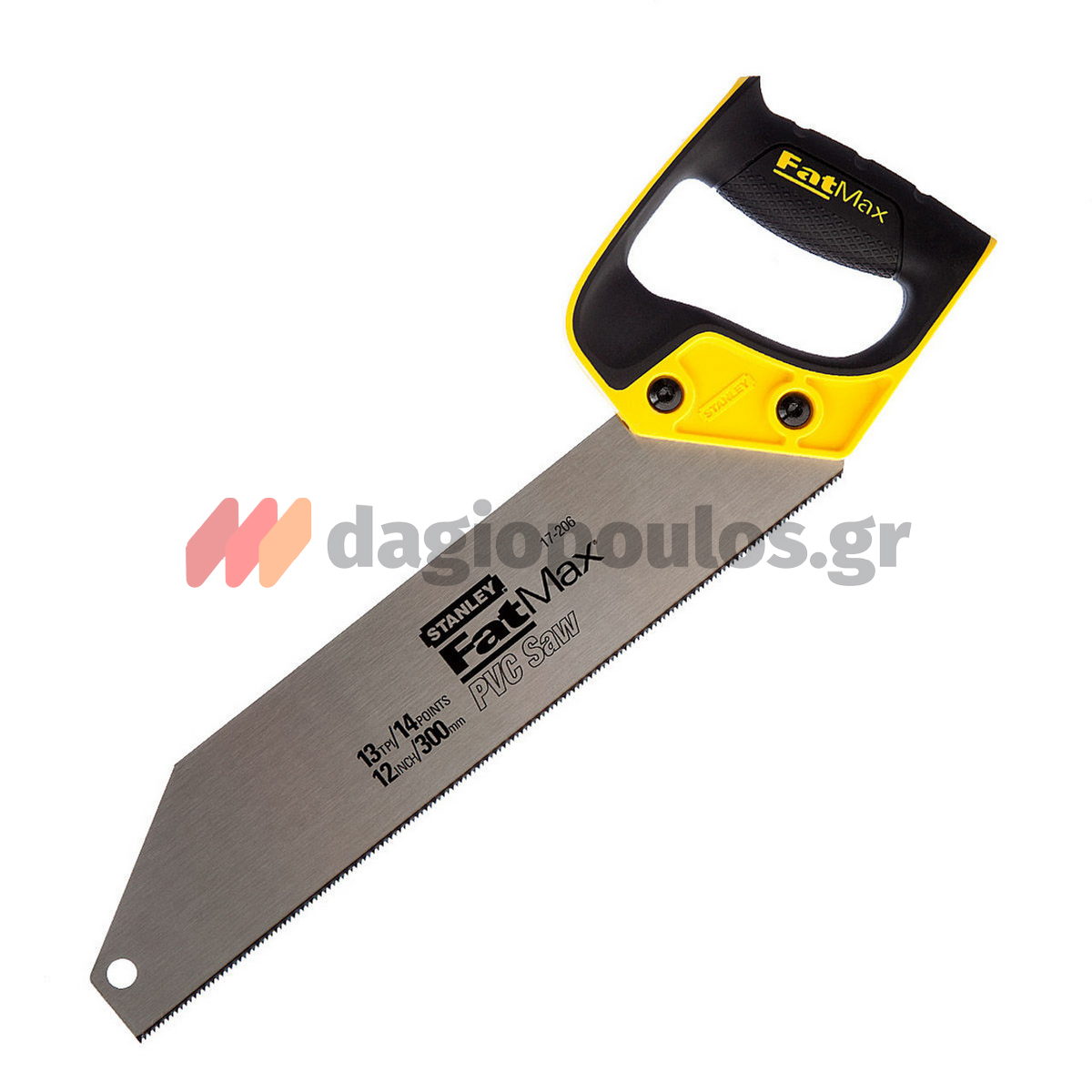 Stanley 2-17-206 Πριόνι (Σεγάτσα) Χειρός Ξύλου PVC Ψιλό Δόντι 300mm