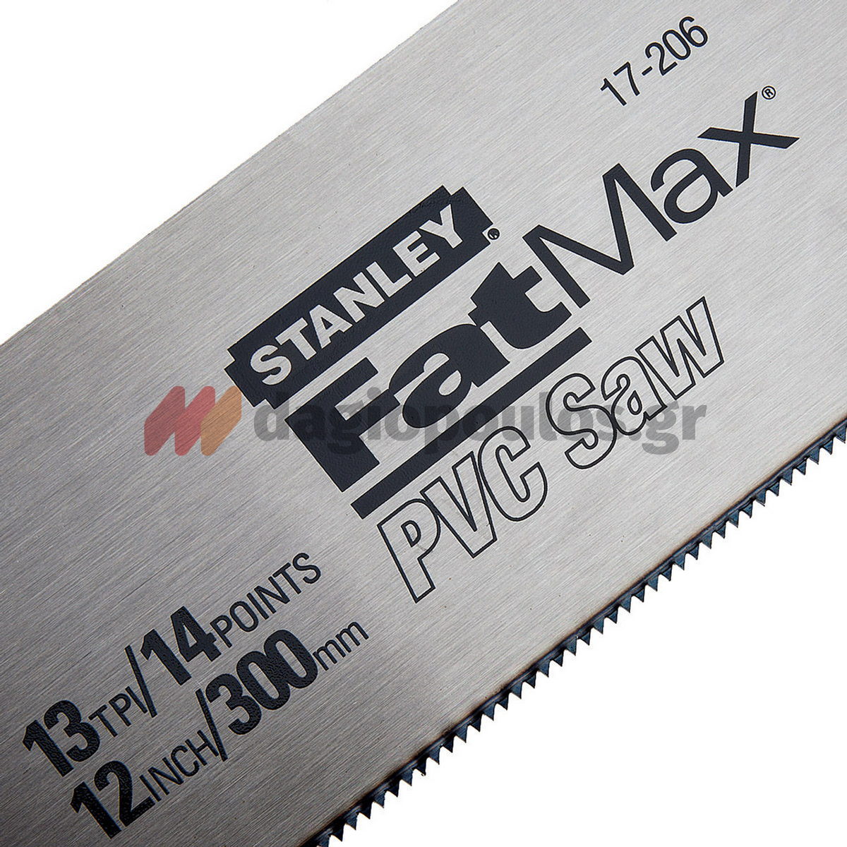 Stanley 2-17-206 Πριόνι (Σεγάτσα) Χειρός Ξύλου PVC Ψιλό Δόντι 300mm