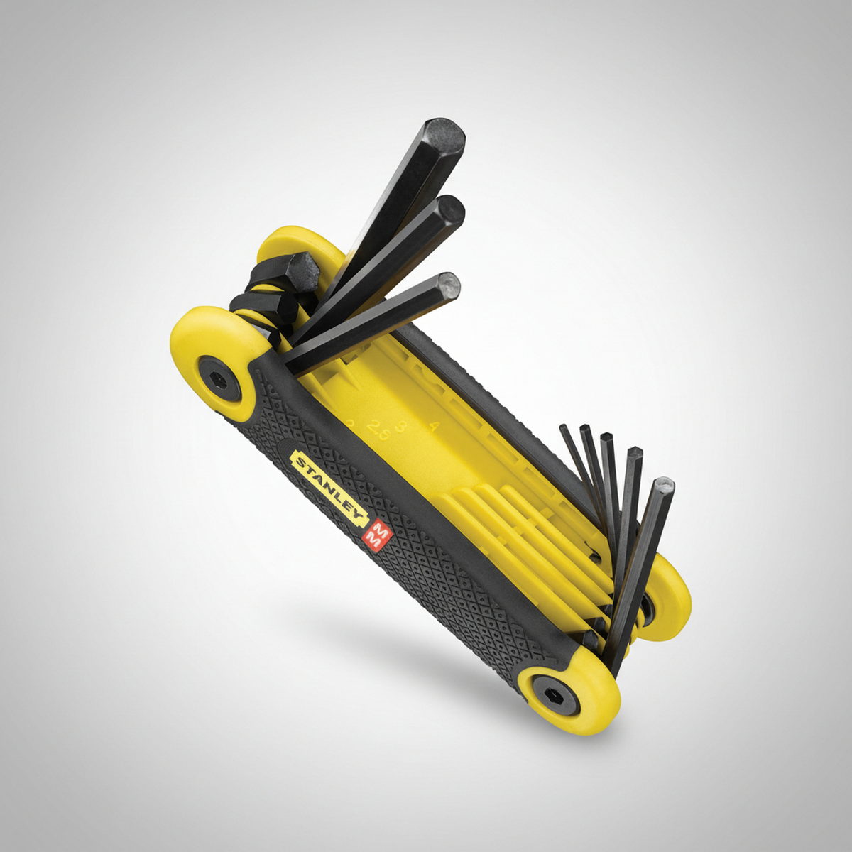 Stanley 2-69-264 Κλειδιά Allen Αναδιπλούμενος Σουγιάς 1.5mm-8.0mm Σετ 8 Τεμ