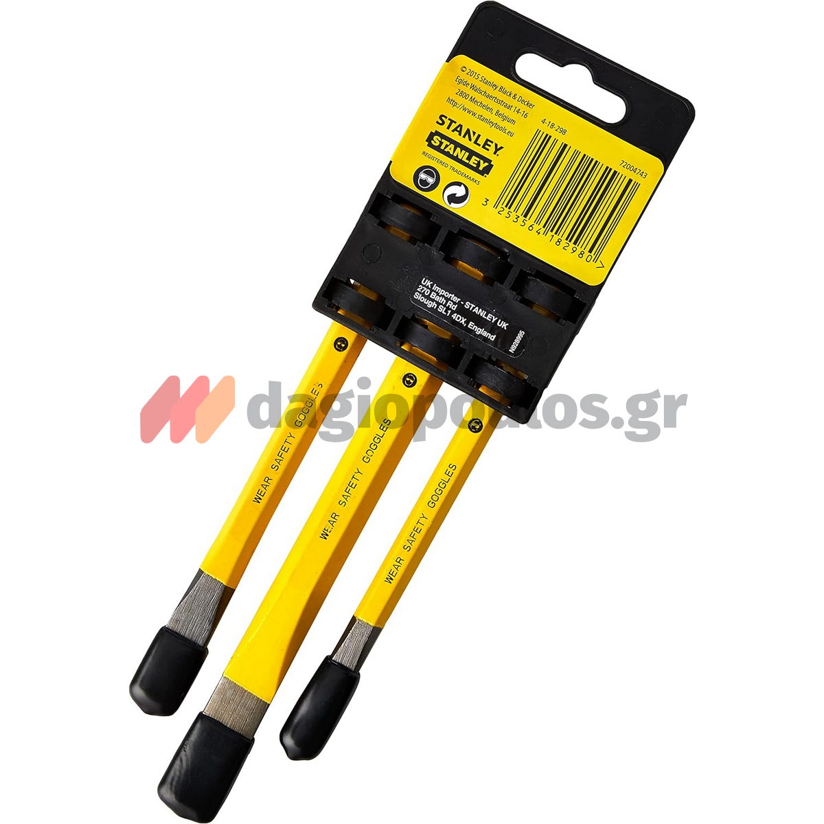Stanley 4-18-298 Συλλογή Καλέμια Σετ 3 Τεμ