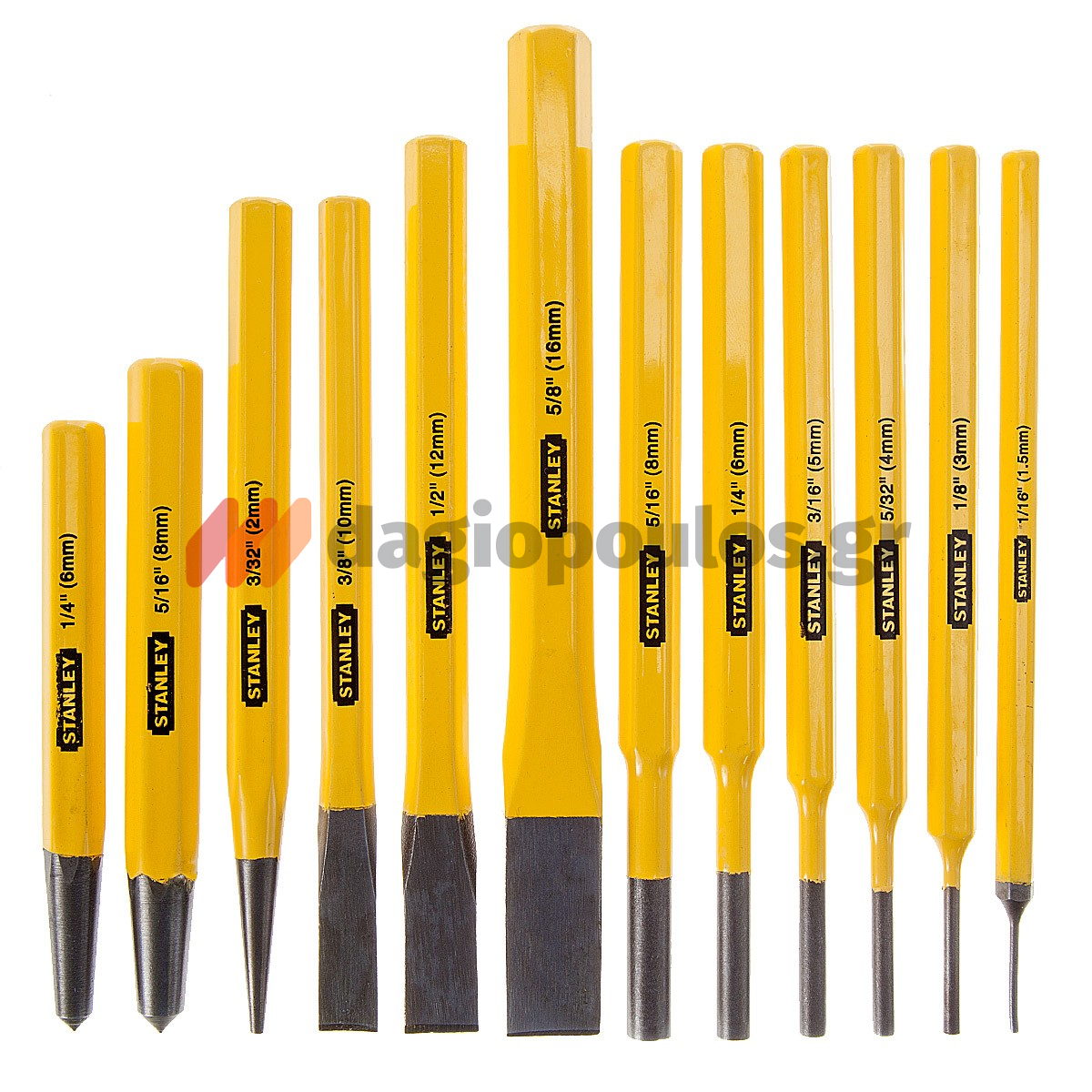 Stanley 4-18-299 Συλλογή Καλέμια - Πόντες Σετ 12 Τεμ