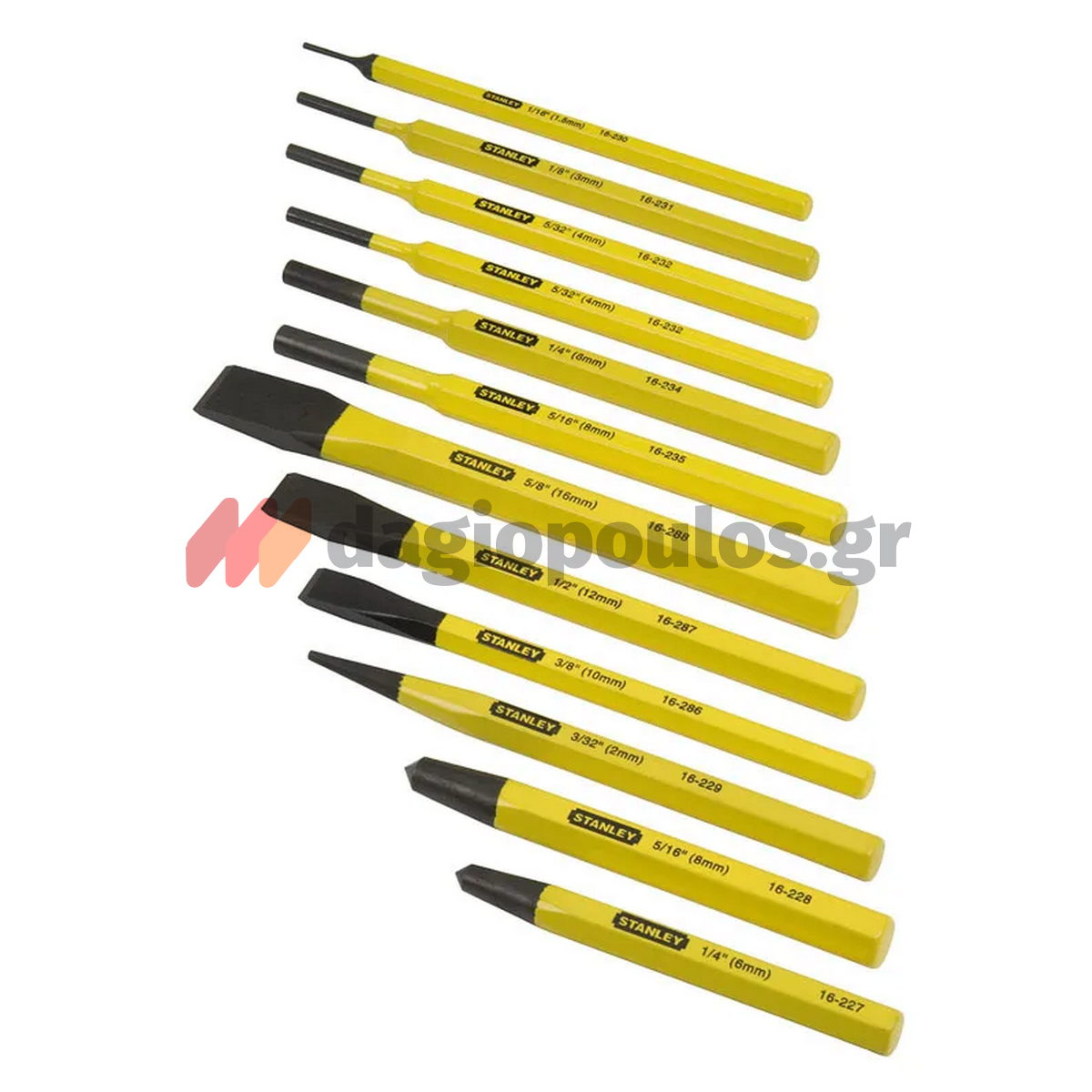 Stanley 4-18-299 Συλλογή Καλέμια - Πόντες Σετ 12 Τεμ
