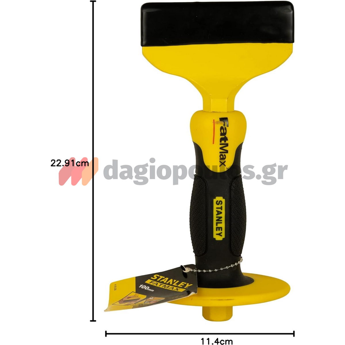 Stanley 4-18-328 Fatmax Καλέμι Εξάγωνο Φαρδύ Με Προστασία Χειρός 100mm x 215mm