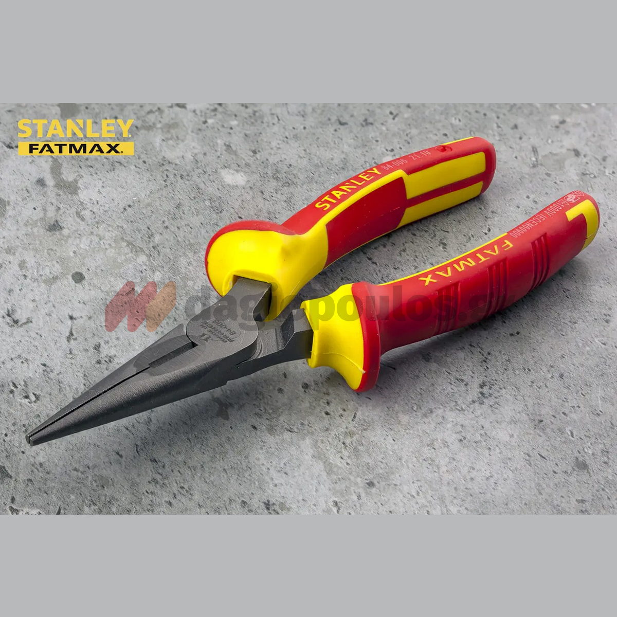 Stanley 4-84-489 Συλλογή Πενσοειδών Με Μόνωση VDE Ηλεκτρολόγων 1000V Σετ 4 Τεμ