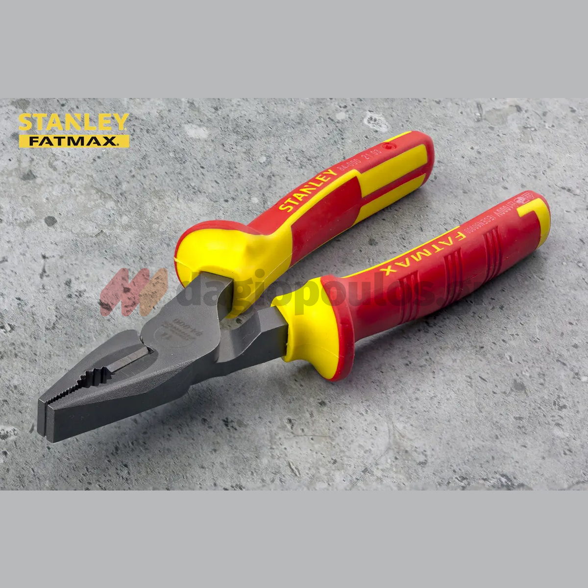 Stanley 4-84-489 Συλλογή Πενσοειδών Με Μόνωση VDE Ηλεκτρολόγων 1000V Σετ 4 Τεμ