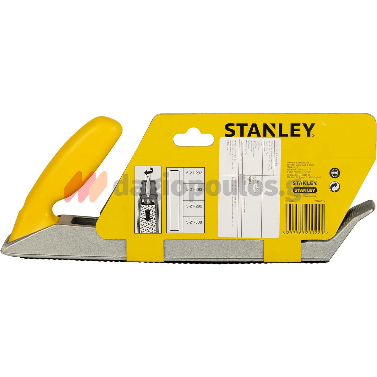 Stanley 5-21-122 Μεταλλική Ράσπα Ξύστρα Χειρός 255mm