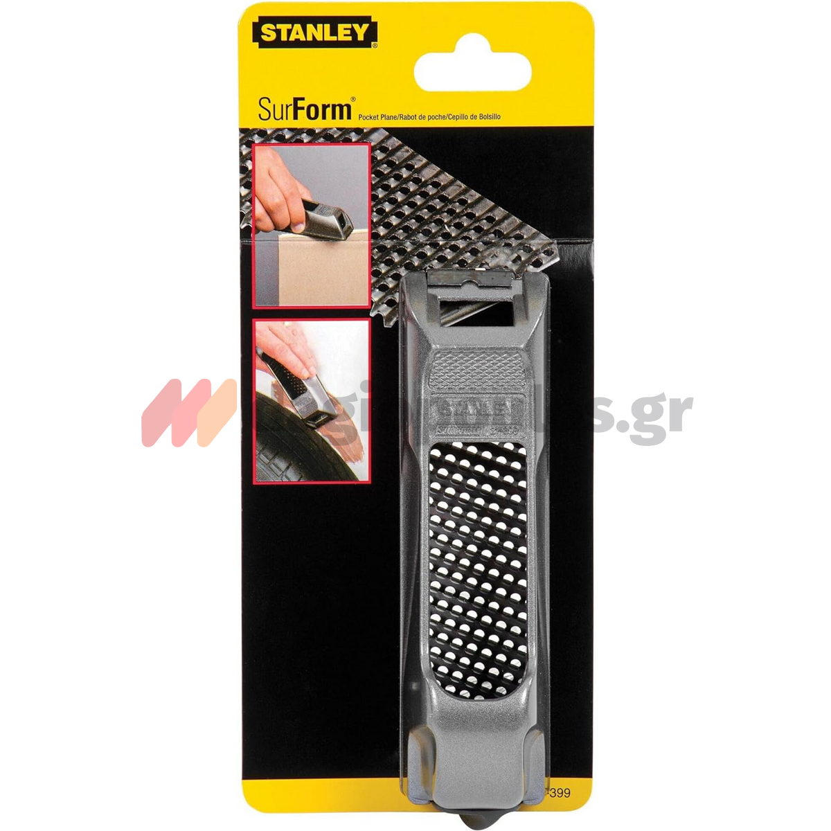Stanley μικρή surform πλάνη χειρός ιδανική για εργασίες κατασκευών