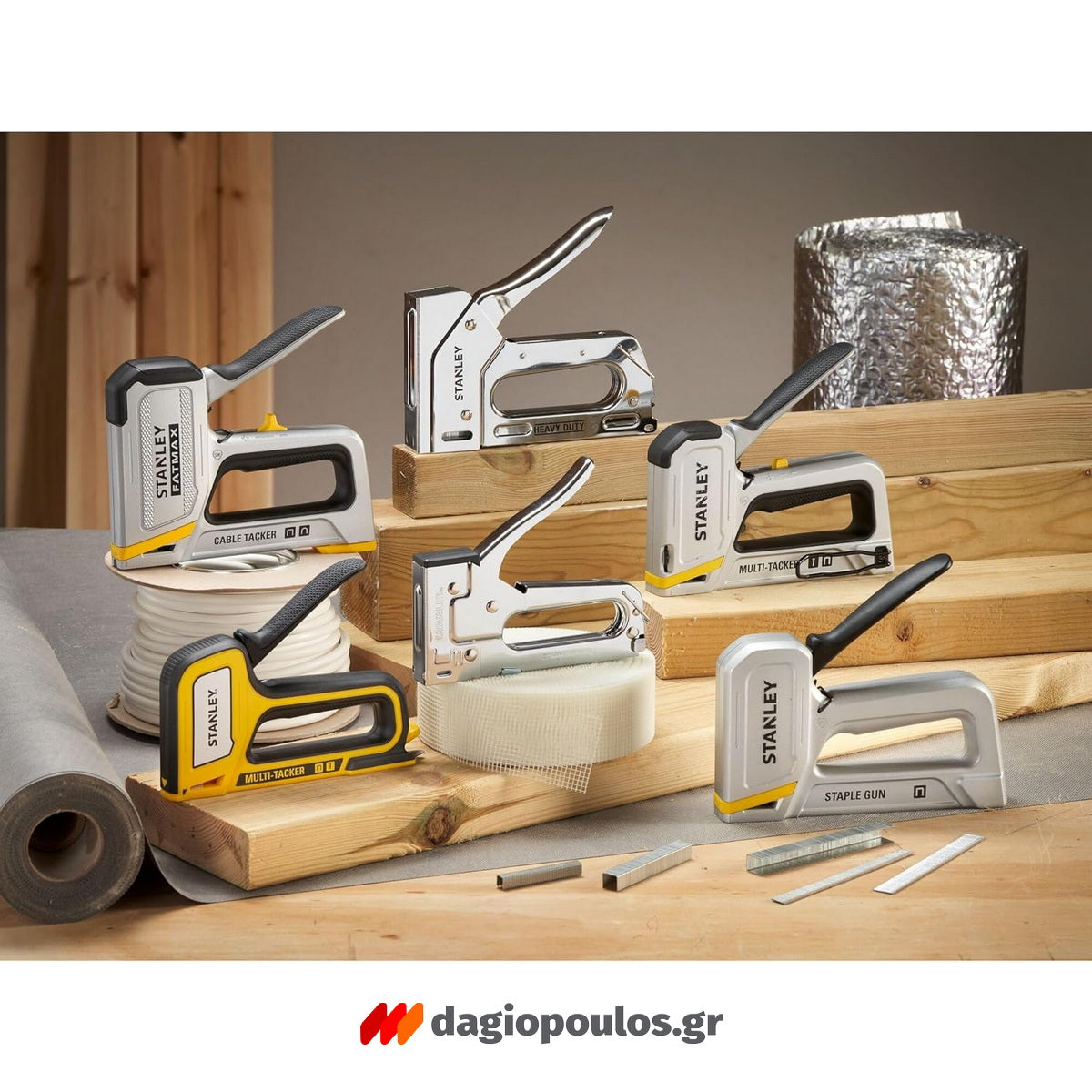 Stanley 6-TR45 Επαγγελματικό Συρραπτικό - Καρφωτικό Χειρός 6-10mm