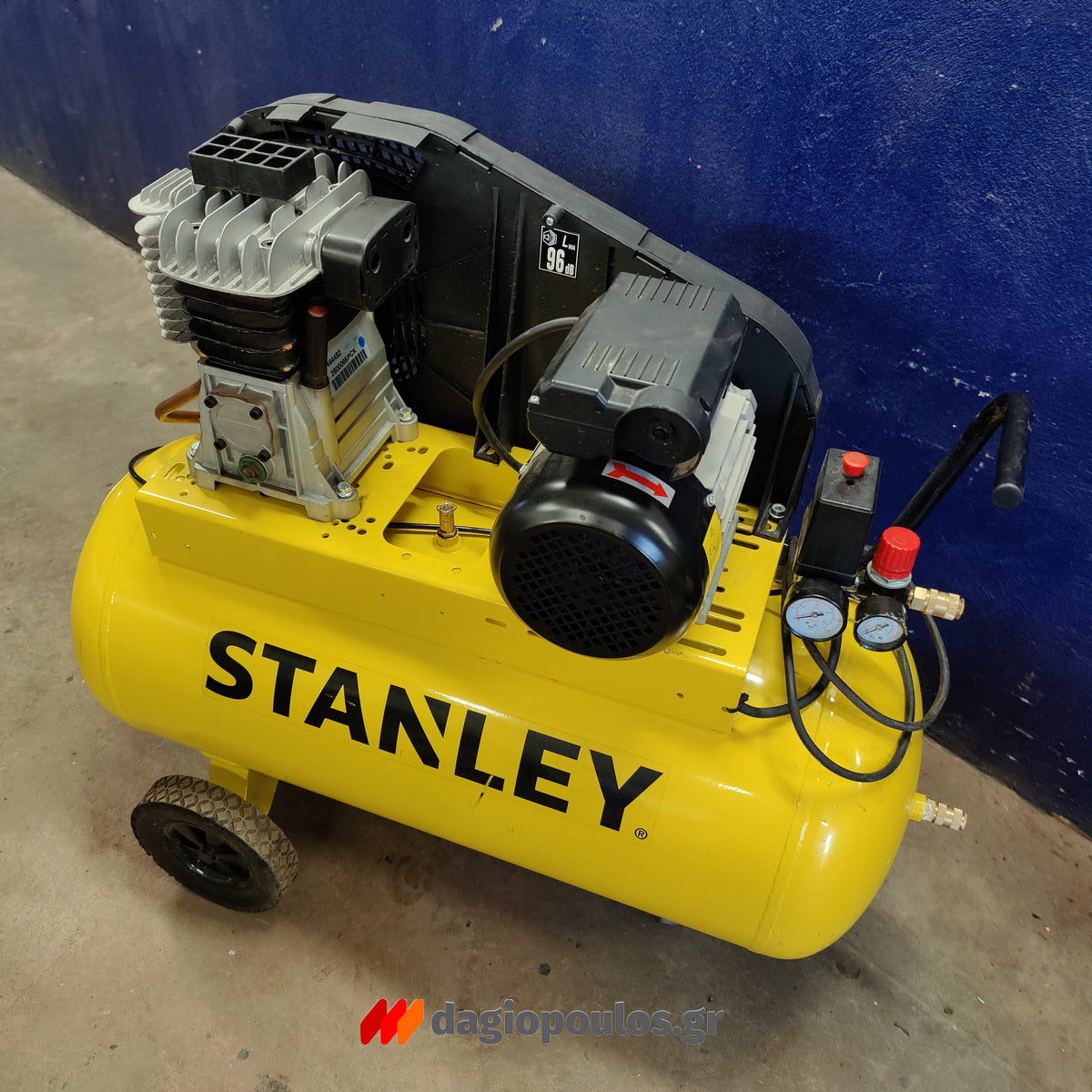 Stanley B 345/10/100 Αεροσυμπιεστής Κομπρεσέρ Αέρα Με Ιμάντα 3.0Hp 100Lit