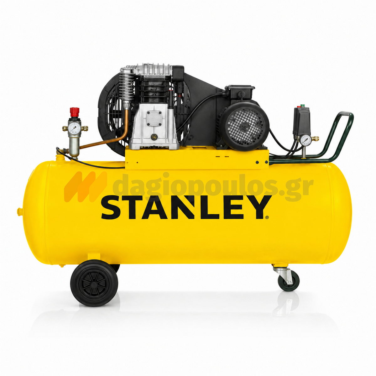 Stanley B 395/10/200 Αεροσυμπιεστής - Κομπρεσέρ Αέρα Με Ιμάντα 3.0Hp 200Lit