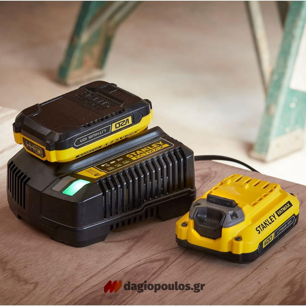 Stanley SFMCK465D2S Fatmax®V20 Συλλογή Δραπανοκατσάβιδο Κρουστικό & Κατσαβίδι Παλμικό 18V Li-Ion Με 2 Μπαταρίες 2.0Ah & Βαλίτσα