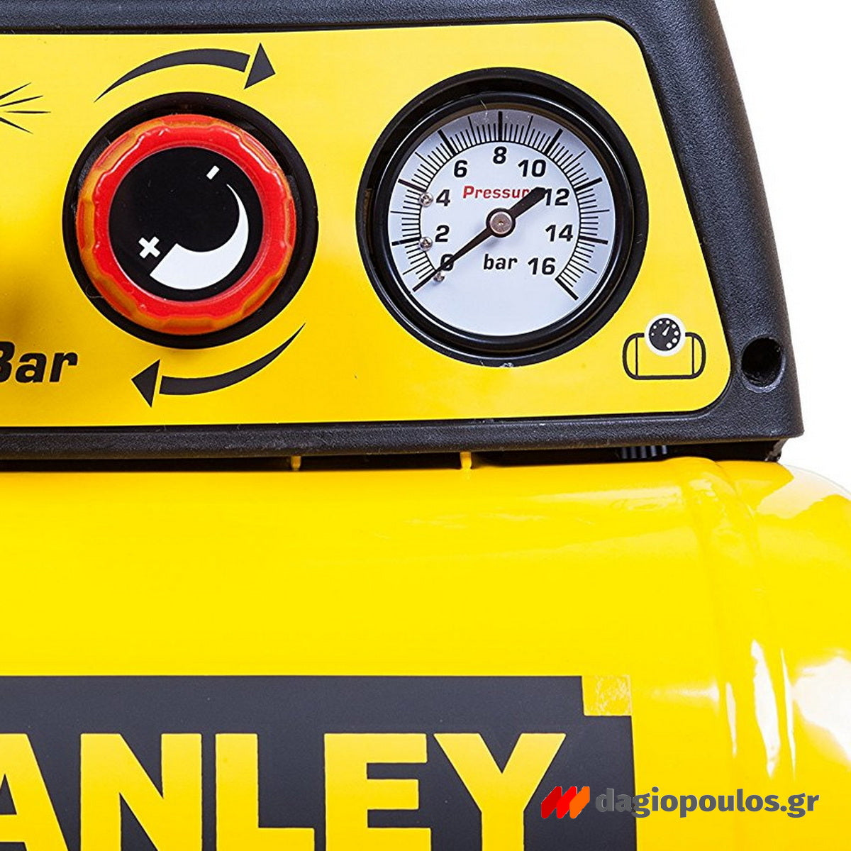 Stanley DN 200/8/6 Αεροσυμπιεστής Κομπρεσέρ Αέρα Μονομπλόκ 1.5Hp 6Lit