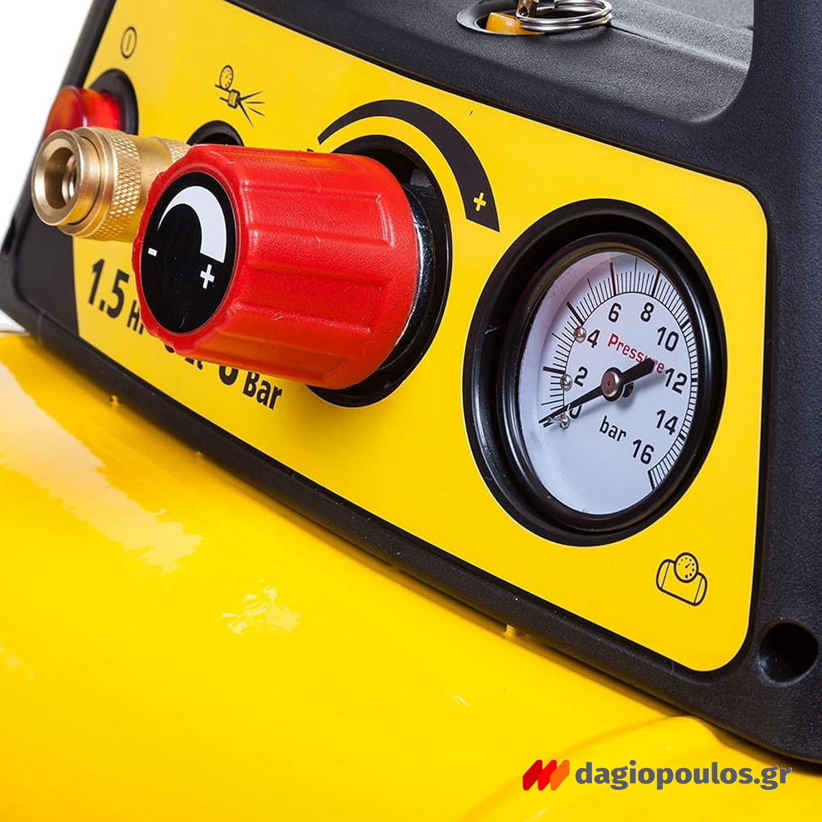 Stanley DN 200/8/6 Αεροσυμπιεστής Κομπρεσέρ Αέρα Μονομπλόκ 1.5Hp 6Lit