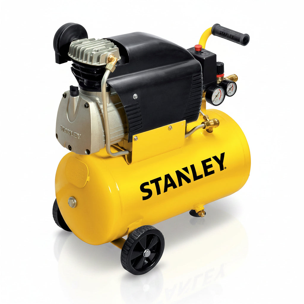 Stanley D 211/8/50 Αεροσυμπιεστής Κομπρεσέρ Αέρα Μονομπλόκ 2.0Hp 50Lit