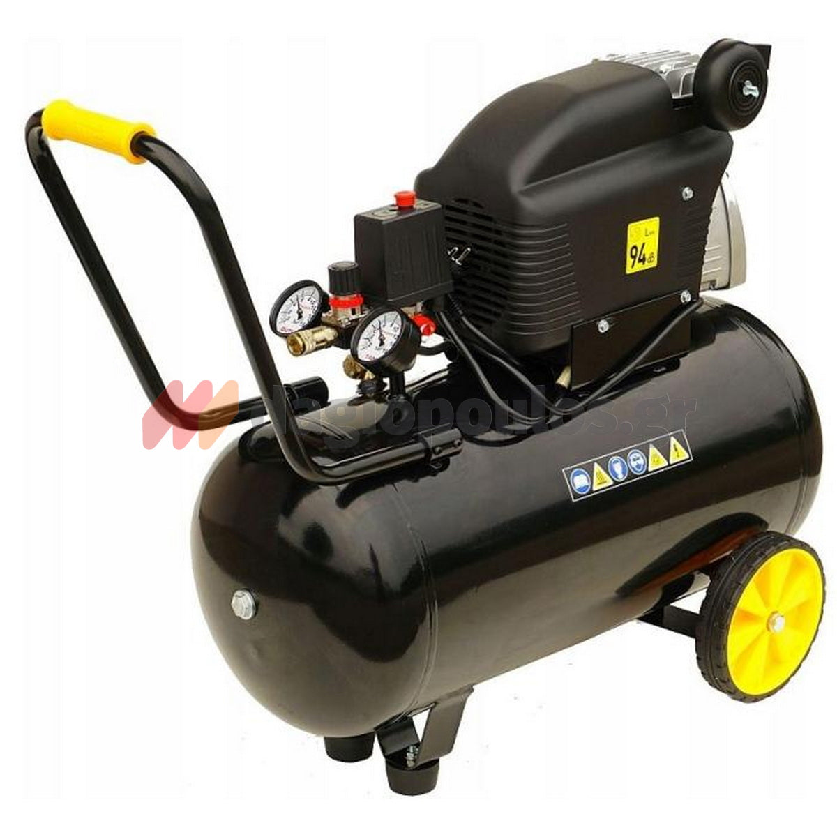 Stanley D 251/10/50S Αεροσυμπιεστής Κομπρεσέρ Αέρα Μονομπλόκ 2.5Hp 50Lit