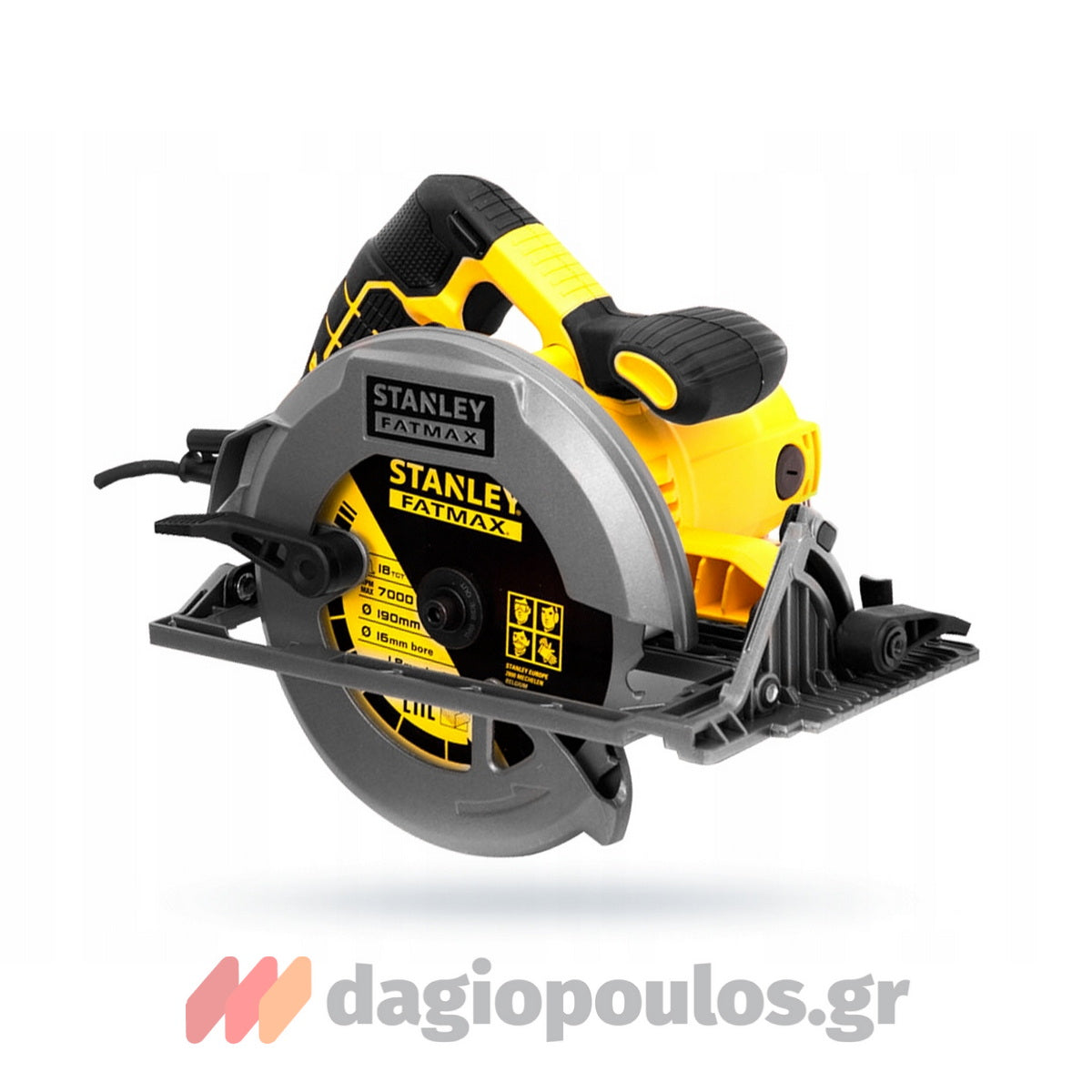 Stanley FME301K Ηλεκτρικό Δισκοπρίονο Χειρός 1650W 190mm Με Βαλίτσα