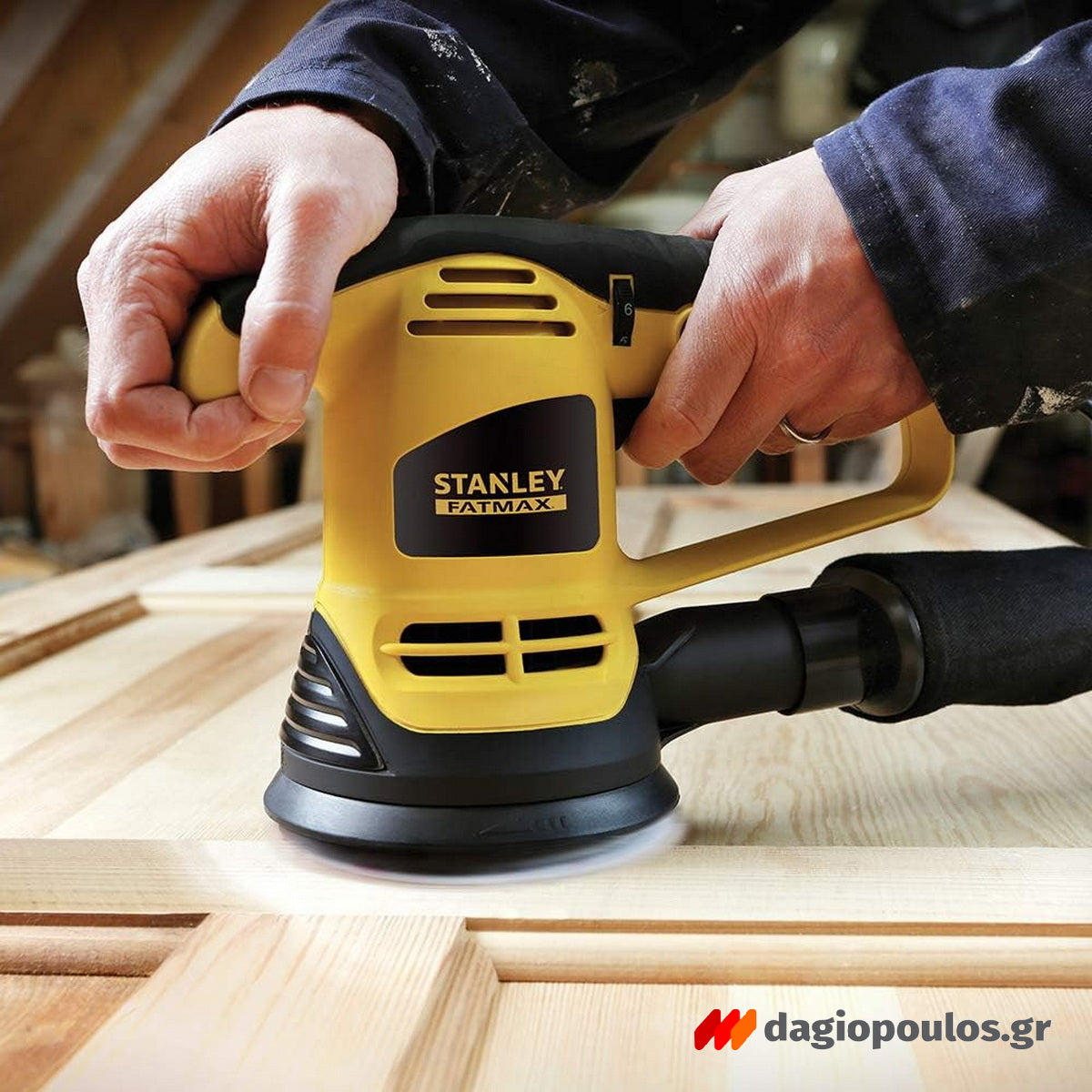 Stanley FME440K Ηλεκτρικό Έκκεντρο Περιστροφικό Τριβείο 480W 125mm