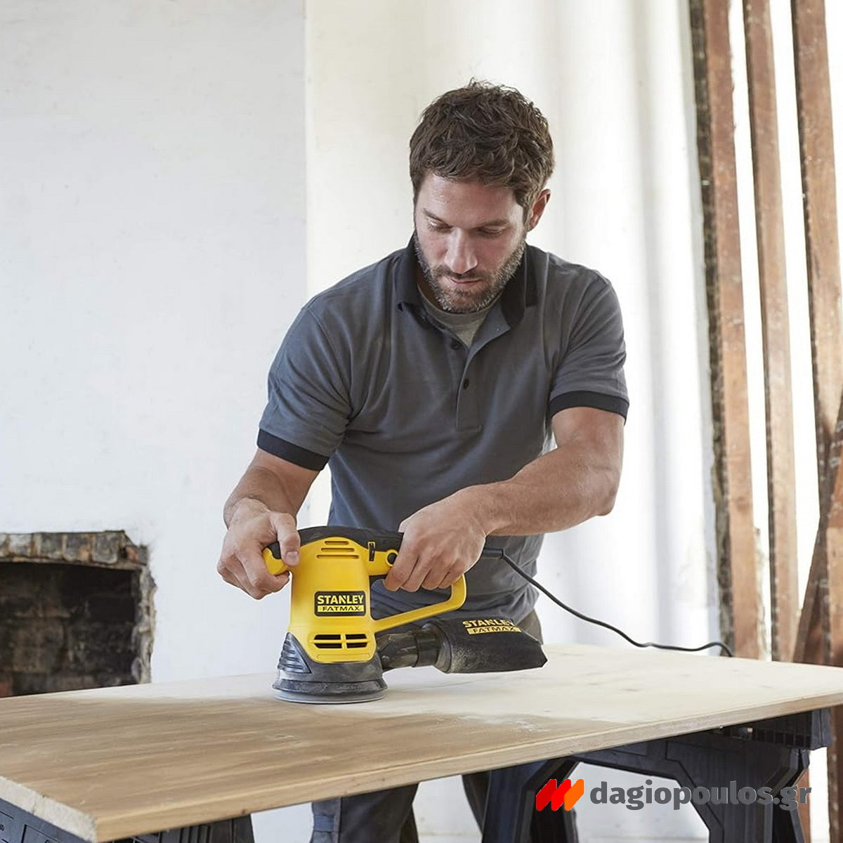 Stanley FME440K Ηλεκτρικό Έκκεντρο Περιστροφικό Τριβείο 480W 125mm