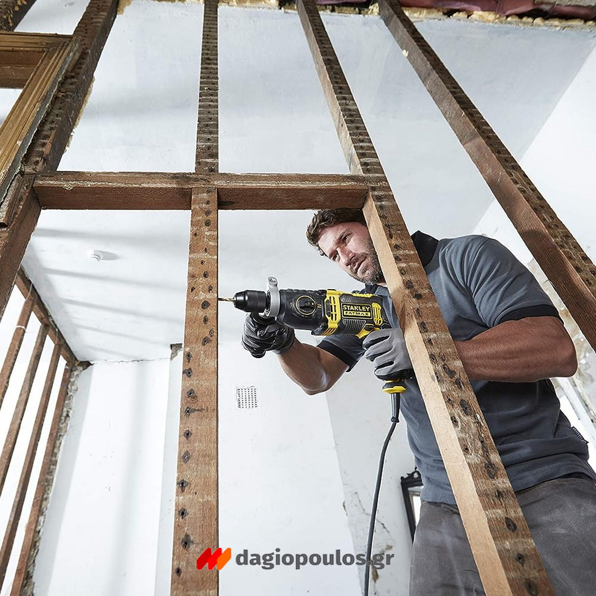 Stanley FMEH1100K-QS Fatmax Ηλεκτρικό Κρουστικό Δράπανο 1100W